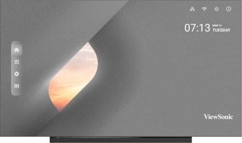 Viewsonic LDM163-182 signage display Digital signage flat panel 163" LED Wi-Fi 600 cd/m² Black Android 9