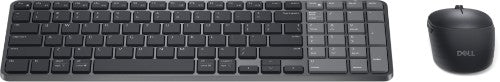 DELL Pro 7 KM746 keyboard Mouse included Universal RF Wireless + Bluetooth Latin American Spanish Graphite