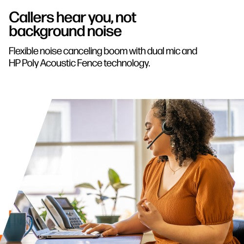 HP Poly Voyager 4320-M Microsoft Teams Certified USB-C Headset +BT700 dongle TAA