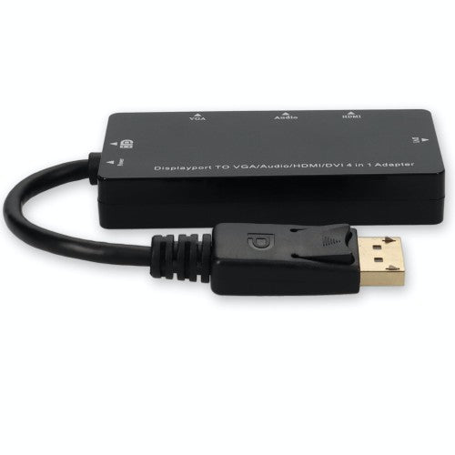 AddOn Networks DP2VGAA-AA video cable adapter 7.87" (0.2 m) DisplayPort VGA + HDMI + DVI Black