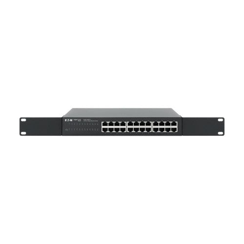 Eaton NG24-1 network switch Unmanaged Gigabit Ethernet (10/100/1000) 1U Black