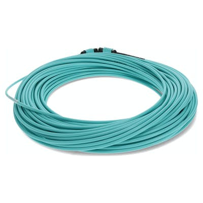 AddOn Networks ADD-MPOMPO-14M5OM4 fiber optic cable 551.2" (14 m) MPO LOMM OM4 Aqua color