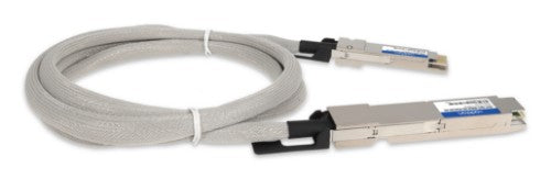 AddOn Networks OSFP-QDD-400GB-MX-PDAC2M-AO InfiniBand/fibre optic cable 78.7" (2 m) QSFP-DD DAC Gray, Stainless steel