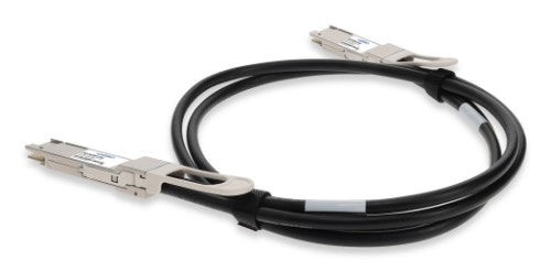 AddOn Networks ADD-Q4CIQ4JU-P1M InfiniBand/fibre optic cable 39.4" (1 m) QSFP-DD DAC Black, Silver