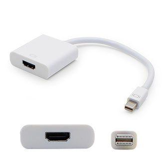 AddOn Networks Mini-DisplayPort / HDMI 0.2m 5 Pack 7.87" (0.2 m) Mini DisplayPort White