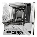 MSI B650M PROJECT ZERO motherboard AMD B650 Socket AM5 micro ATX