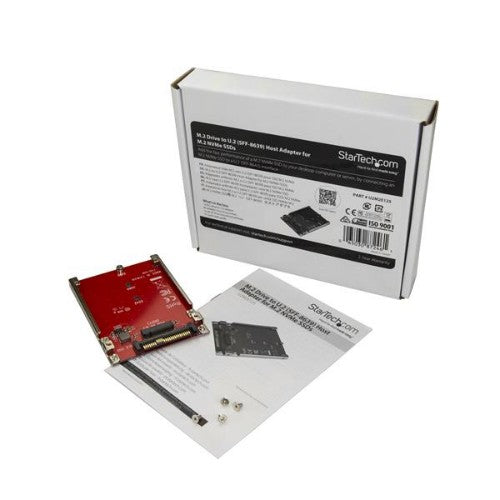 StarTech.com U2M2E125 interface cards/adapter Internal M.2