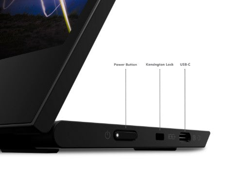 Lenovo ThinkVision M15 computer monitor 15.6" 1920 x 1080 pixels Full HD LED Black