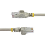StarTech.com N6LPATCH6GR networking cable Gray 70.9" (1.8 m) Cat6 U/UTP (UTP) Round