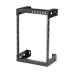 StarTech.com RK15WALLO rack cabinet 15U Wall mounted rack Black