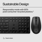 HP 650 Wireless Keyboard and Mouse Combo