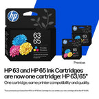 HP 63/65 Tri-color Original Ink Cartridge