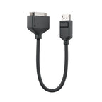 ALOGIC EL2DPDVI-ADP video cable adapter 7.87" (0.2 m) DisplayPort DVI Black