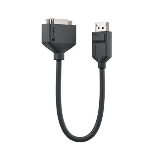 ALOGIC EL2DPDVI-ADP video cable adapter 7.87" (0.2 m) DisplayPort DVI Black