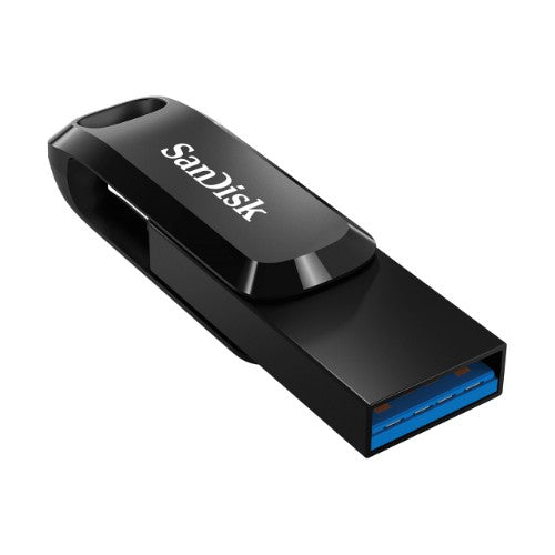 SanDisk Ultra Dual Drive Go USB flash drive 128 GB USB Type-A / USB Type-C 3.2 Gen 1 (3.1 Gen 1) Black