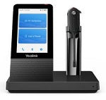 Yealink WH67 UC Headset Wireless Ear-hook, Head-band, Neck-band Office/Call center Bluetooth Charging stand Black