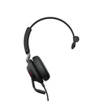 Jabra Evolve2 40 SE MS Mono Headset Wired Head-band Calls/Music USB Type-C / USB Type-A Black