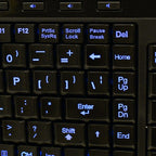 Adesso SlimTouch 120 keyboard USB QWERTY English Black