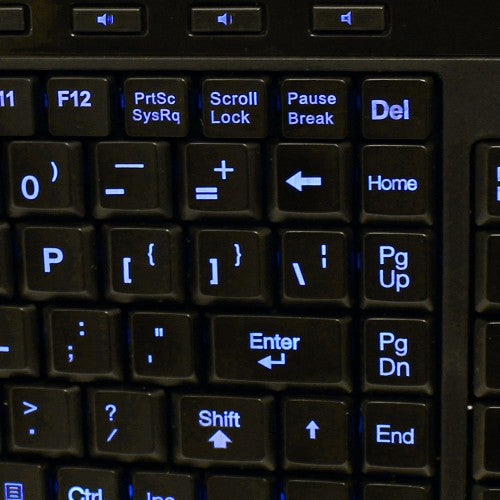 Adesso SlimTouch 120 keyboard USB QWERTY English Black