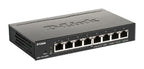 D-Link DGS-1100-08PV2/B Managed L2/L3 Gigabit Ethernet (10/100/1000) Power over Ethernet (PoE) Black