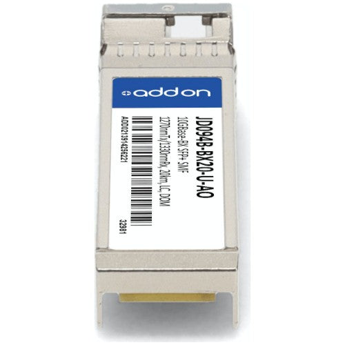 AddOn Networks JD094B-BX20-U-AO network transceiver module Fiber optic 10000 Mbit/s SFP+