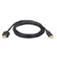 Ergotron USB 2.0 Extension Cable USB cable 70.9" (1.8 m) USB A Black