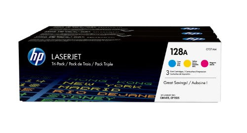 CF371AM (128A) Toner MultiPack, 1.3K pages, Pack qty 3