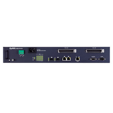 Zyxel VES1724-56 network switch Managed 1.5U Black