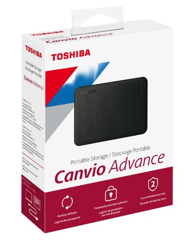 Toshiba Canvio Advance external hard drive 4 TB Red