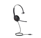 Yealink UH35 Mono Teams Headset Wired Head-band Office/Call center USB Type-A Black