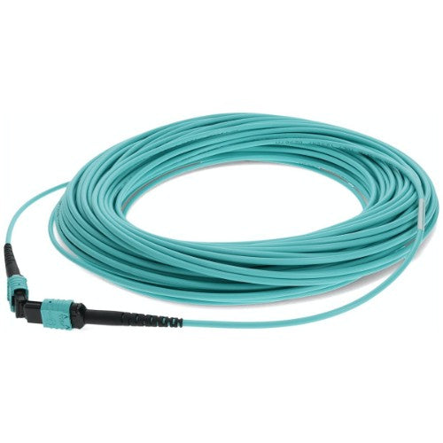 AddOn Networks ADD-MPOMPO-18M5OM4 InfiniBand/fibre optic cable 708.7" (18 m) MPO LOMM Aqua color