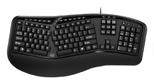 Adesso AKB-150UB keyboard Home/Office USB QWERTY US International Black