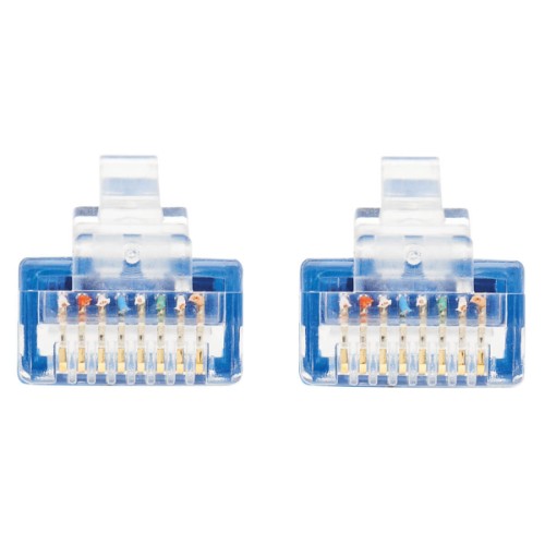 Tripp Lite N261-UR6N-BL networking cable Blue 7.87" (0.2 m) Cat6a U/UTP (UTP)