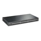 TP-Link JetStream TL-SG3452X network switch Managed L2+ Gigabit Ethernet (10/100/1000) 1U Black