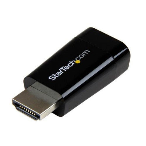 StarTech.com HD2VGAMICRO cable gender changer Black