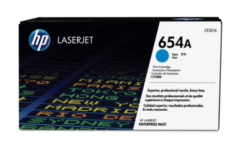 CF331A (654A) Toner cyan, 15K pages