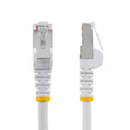 StarTech.com NLWH-8F-CAT6A-PATCH networking cable White 94.5" (2.4 m) S/FTP (S-STP) Round