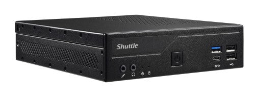 Shuttle DH610S PC/workstation barebone Slim PC Black Intel H610