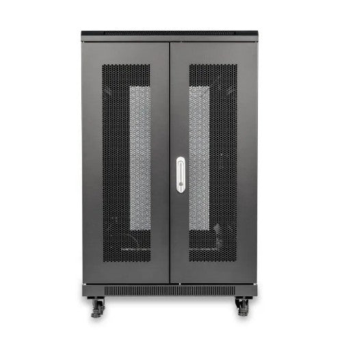 Rocstor Y10E039-B1 rack cabinet 18U Freestanding rack Black