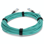 AddOn Networks 470-ABMJ-AO InfiniBand/fibre optic cable 787.4" (20 m) SFP+ AOC Aqua color