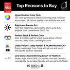 LG OLED77C6HUP TV 77" 4K Ultra HD Smart TV Wi-Fi Black