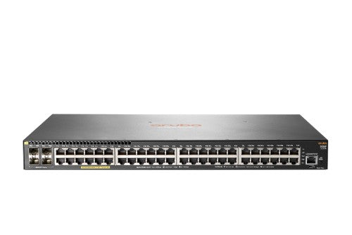 HPE Aruba Networking Aruba 2930F 48G PoE+ 4SFP Managed L3 Gigabit Ethernet (10/100/1000) Power over Ethernet (PoE) 1U Gray