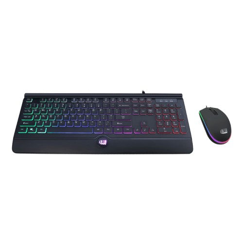 Adesso AKB-137CB keyboard Mouse included Universal USB US English Black