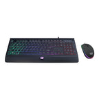 Adesso AKB-137CB keyboard Mouse included Universal USB US English Black