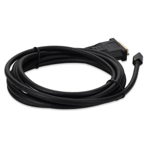 AddOn Networks MINIDP2DVI10F video cable adapter 122" (3.1 m) Mini DisplayPort DVI-D Black