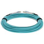 AddOn Networks QDD-400-AOC30M-AO InfiniBand/fibre optic cable 1181.1" (30 m) QSFP-DD DAC Aqua color
