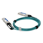 AddOn Networks ADD-QCIQPA-AOC15MP InfiniBand/fibre optic cable 590.6" (15 m) QSFP+ AOC Aqua color