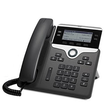 Cisco 7841, Refurbished IP phone Charcoal 4 lines