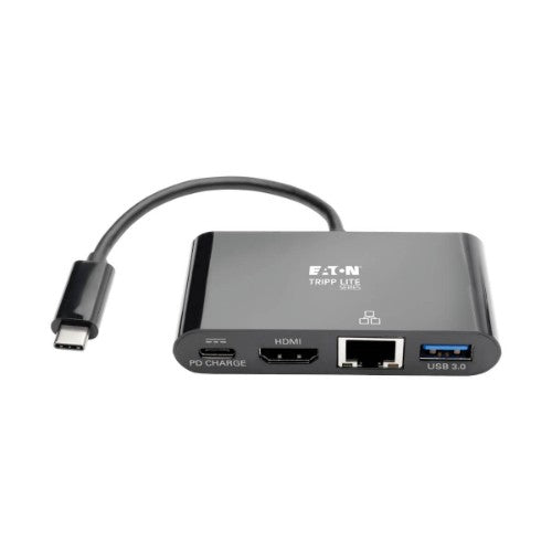 Tripp Lite U444-06N-HGUB-C laptop dock/port replicator USB 3.2 Gen 2 (3.1 Gen 2) Type-C Black
