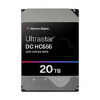 Western Digital Ultrastar DC HC555 internal hard drive 20 TB 7200 RPM 512 MB 3.5" SAS3